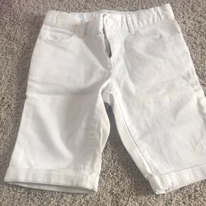 White shorts